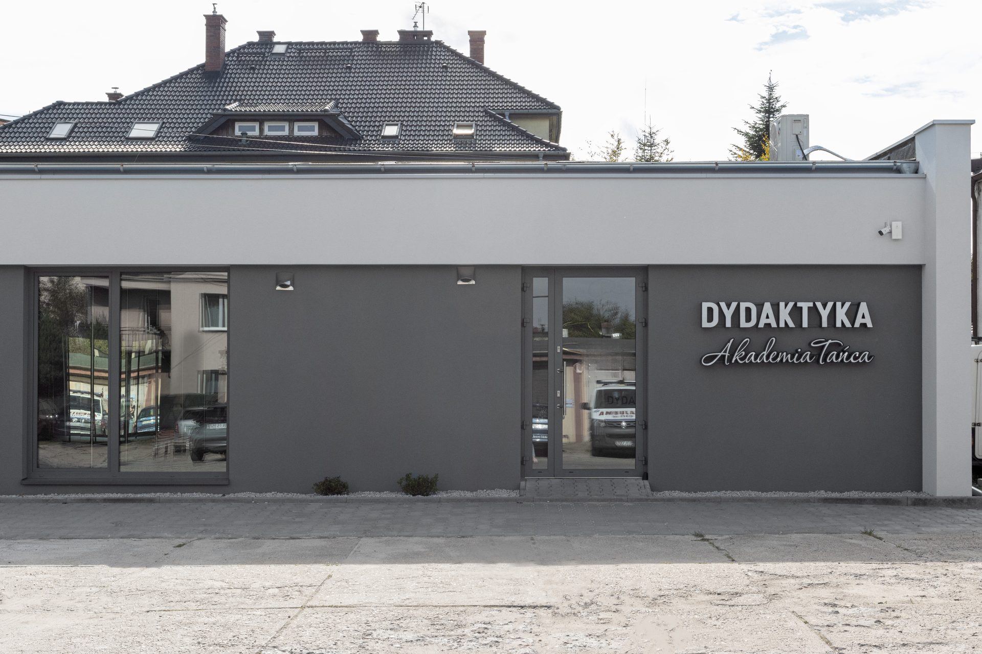 Studio DYDAKTYKA — budynek od zewnątrz, ul. Mickiewicza 2 Tarnowskie Góry